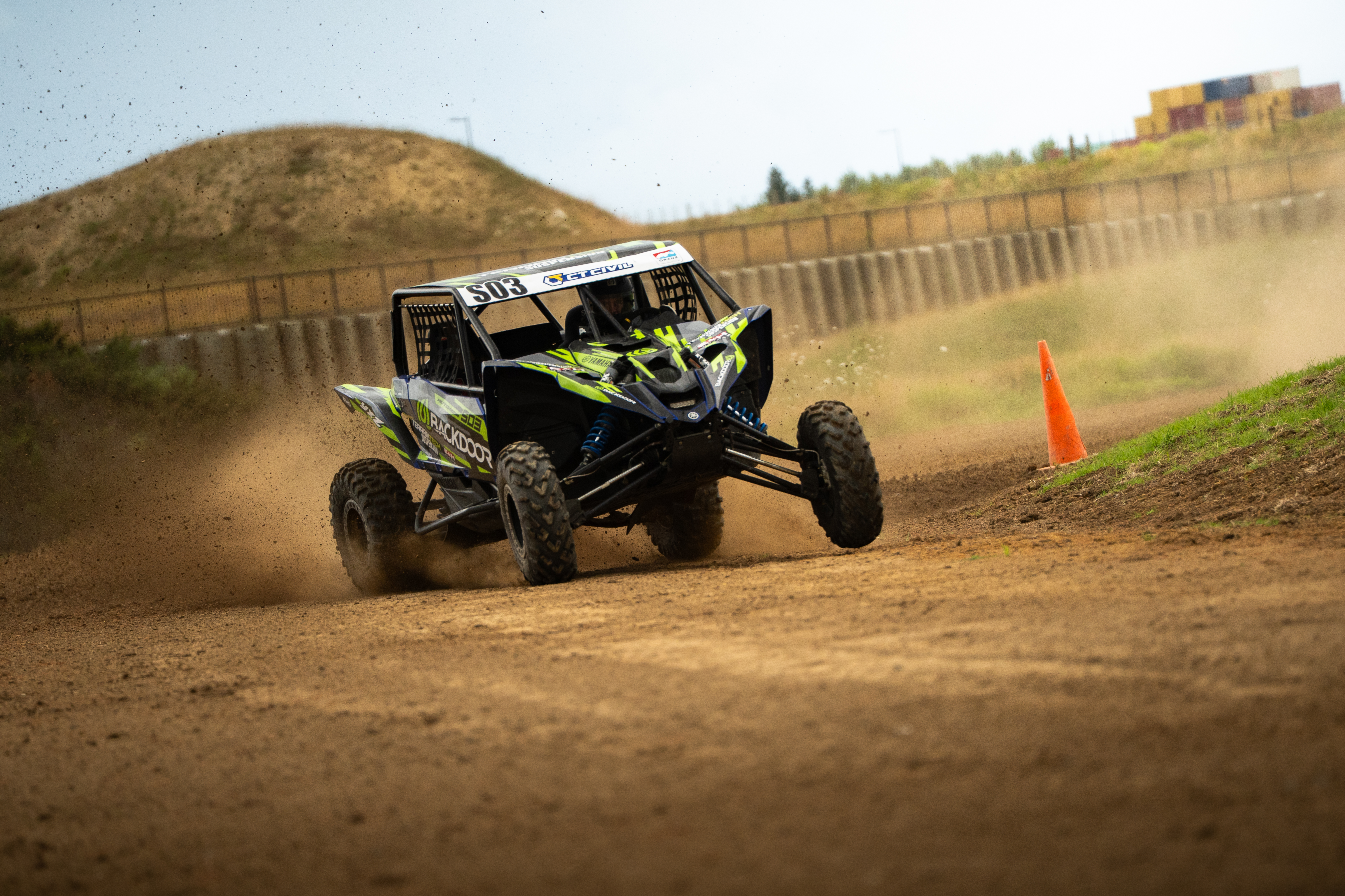 Off-road buggy racing — motorsport photography